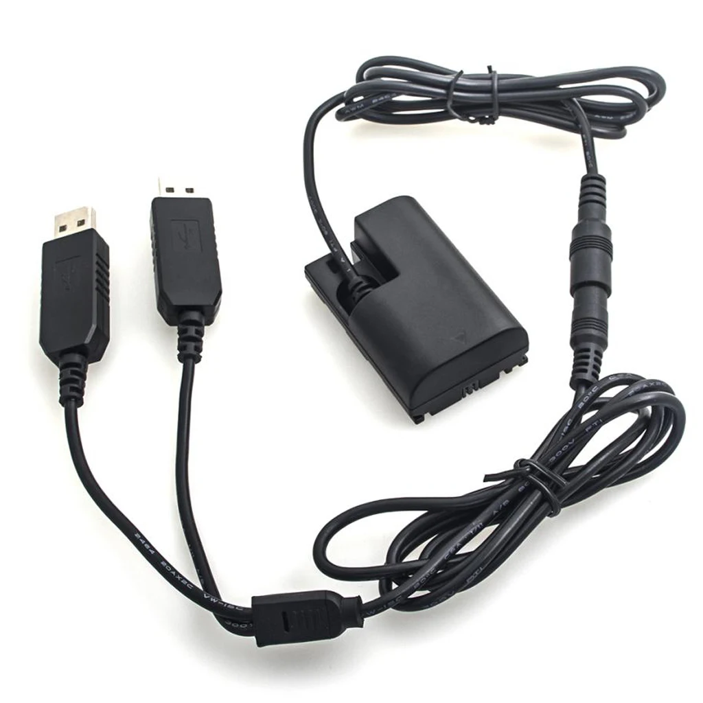 ACK-E6 двойной USB адаптер питания DR-E6 DC муфта сменный для Canon 5D Mark II III IV 5DS R 6D 7D Mark II 60D 70D 80D