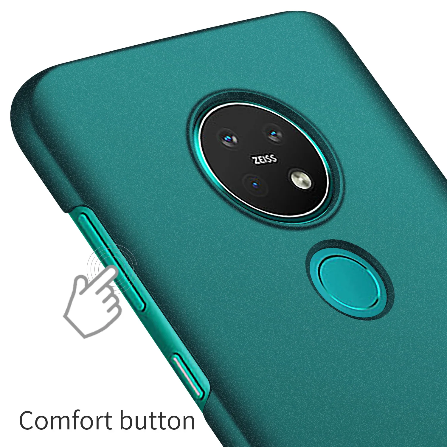 Для Nokia 7,2 чехол TA-1181 TA-1196 Роскошный Матовый Жесткий PC противоударный чехол для Nokia 7,2 6,2 7,1 защитный чехол Capa