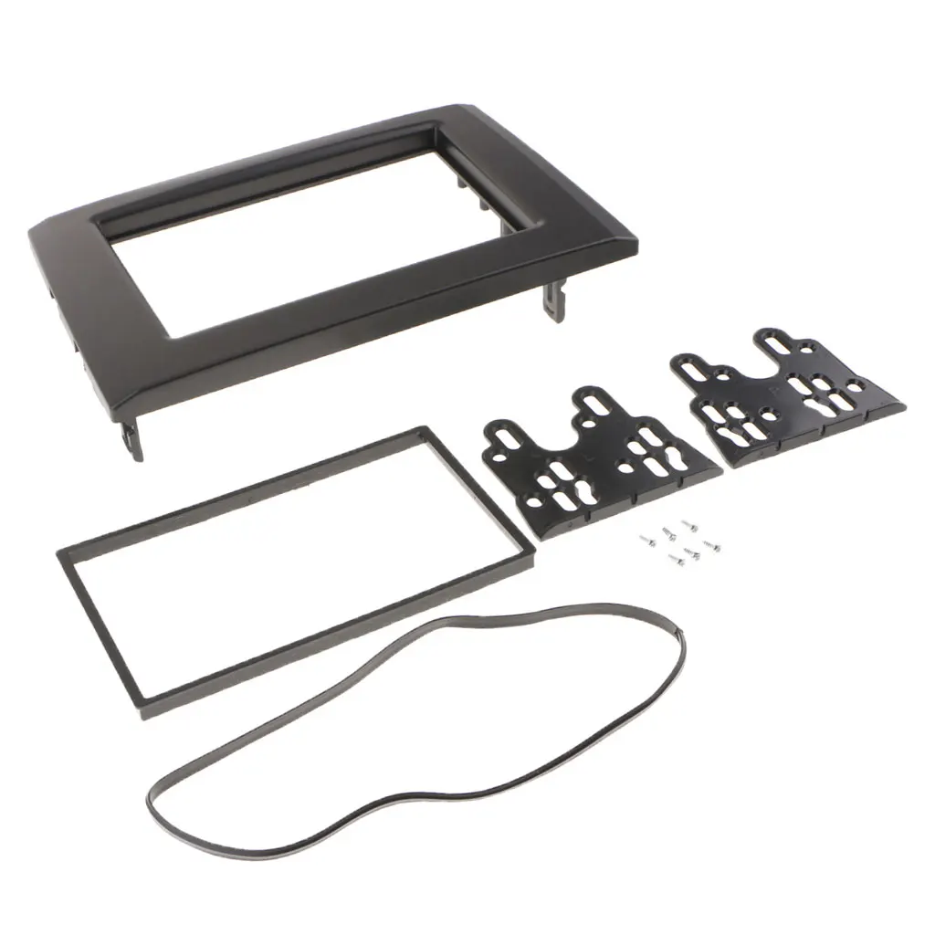 2DIN Car Stereo Fascia Dash Panel Kit For Volvo XC90 2002-2014