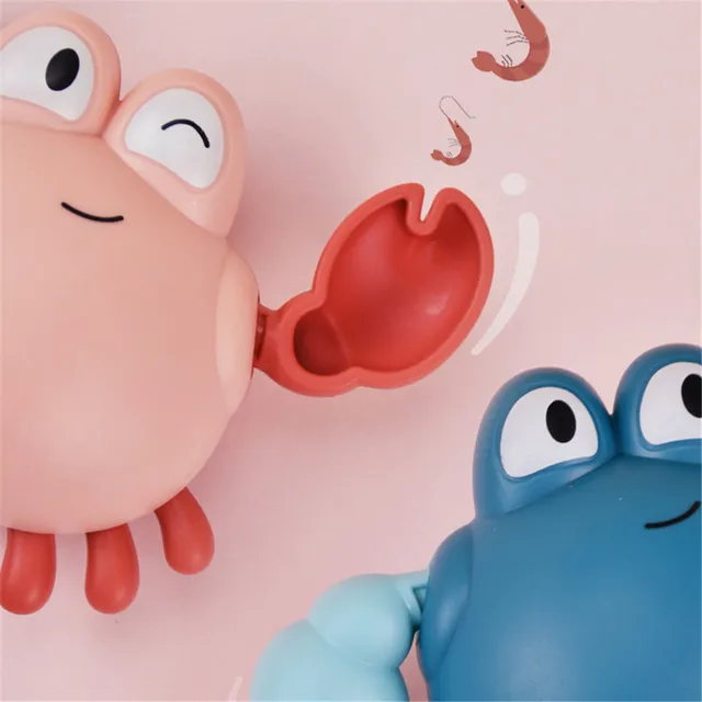 Baby Water Toys Bath Fish Cartoon Animal Chain Clockwork Whale Swimming Pool Bathing Toys For Children Gift 5