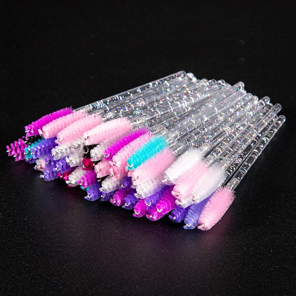 100 шт./упак. Новый Хорошее качество одноразовые ресниц макияж кисти Мини палочки с