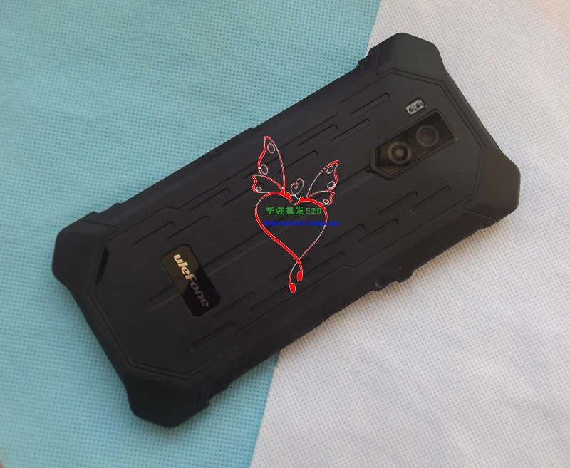 Ulefone Armor X3 крышка батареи чехол с излучающей замена пленки ультратонкий защитный для Ulefone Armor X3 Bateria чехол