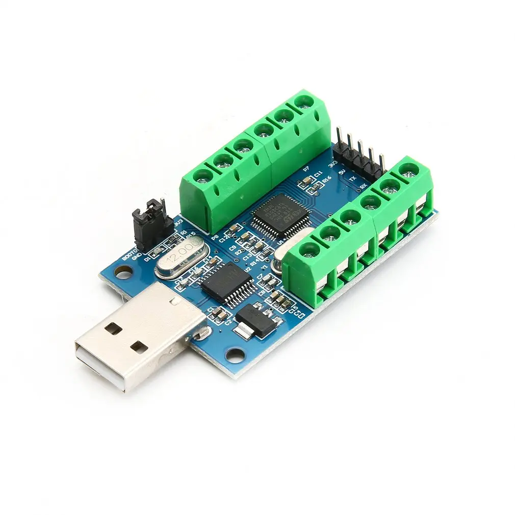 

STM32 USB Interface 12 Bit 10 Channel AD Sampling Data Acquisition STM32 UART Communication ADC Module