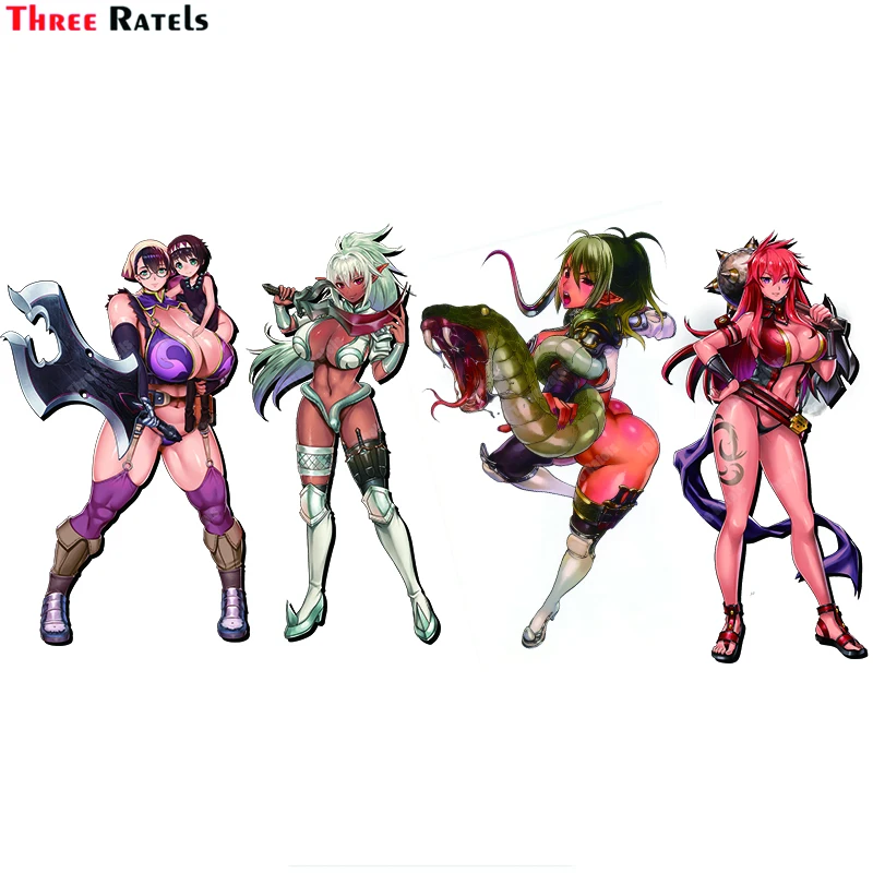 Наклейки для школы Three Ratels A672 Echidna и Echidna Queen S Blade