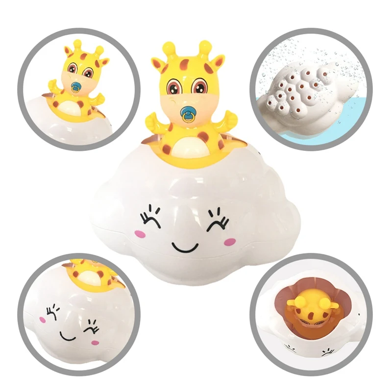 Детские игрушки для купания с облачным оленем, игрушки для купания, игрушки для купания, Забавный пляжный ребенок