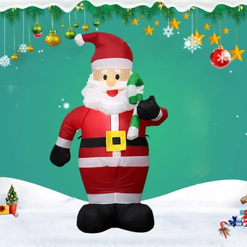 

Home Christmas Decorations Christmas Decorations Event Items 2021 New Year Inflatable Cane Santa Claus Christmas Decoration