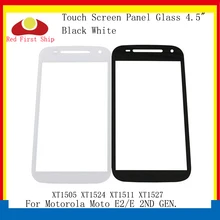 10Pcs/lot Touch Screen For Motorola Moto E (2nd gen) XT1505 XT1524 XT1511 Touch Panel Front Outer LCD Glass Lens For Moto E2