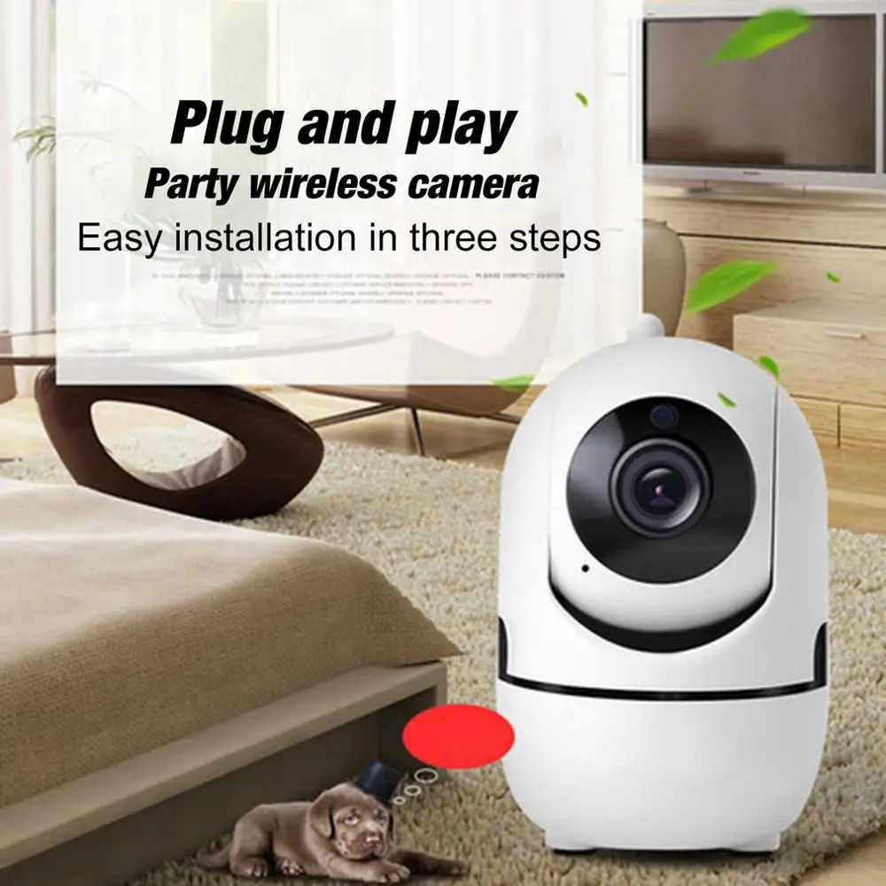

1080P Home IP Camera Two Way Audio Night WiFi Wireless Camera Motion detection alarm Monitor 291-2M