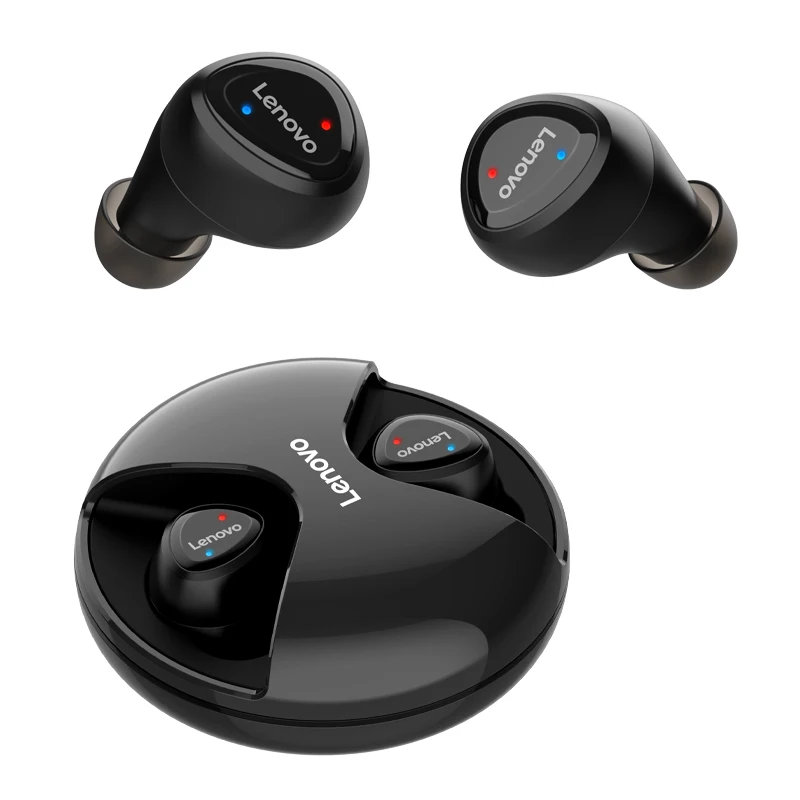 Lenovo гарнитура R1 беспроводные наушники Bluetooth 5,0 наушники IPX5 Водонепроницаемый дизайн с сенсорным управлением