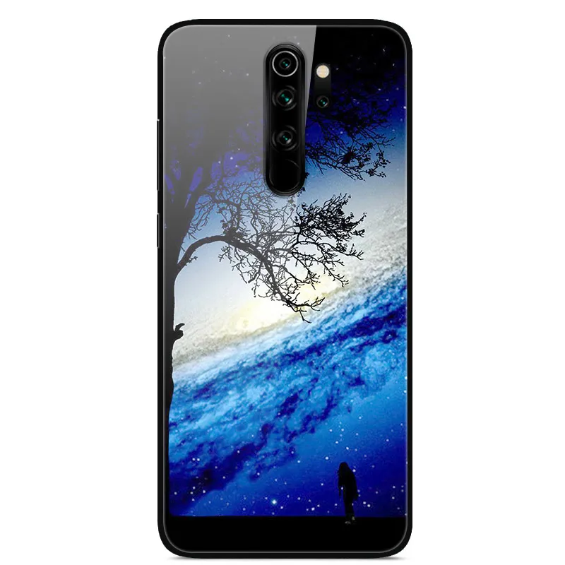 32 Для Xiaomi Redmi Note 8 Pro Чехол из закаленного стекла жесткий чехол для телефона для Xiaomi Redmi Note 8Pro задняя крышка Redmi Note8 Pro Fundas - Цвет: 32