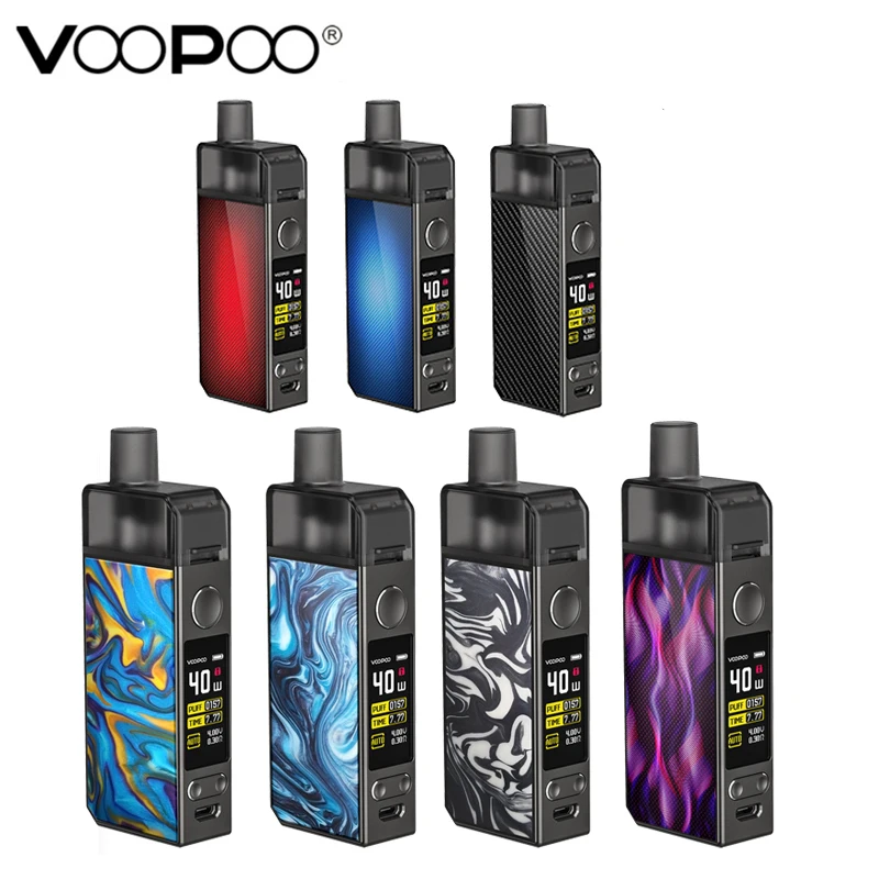 Оригинальный VOOPOO NAVI Mod Pod Kit 1500 мАч аккумулятор 3 8 мл картридж PnP Coil RBA M2 R1 C1 M1