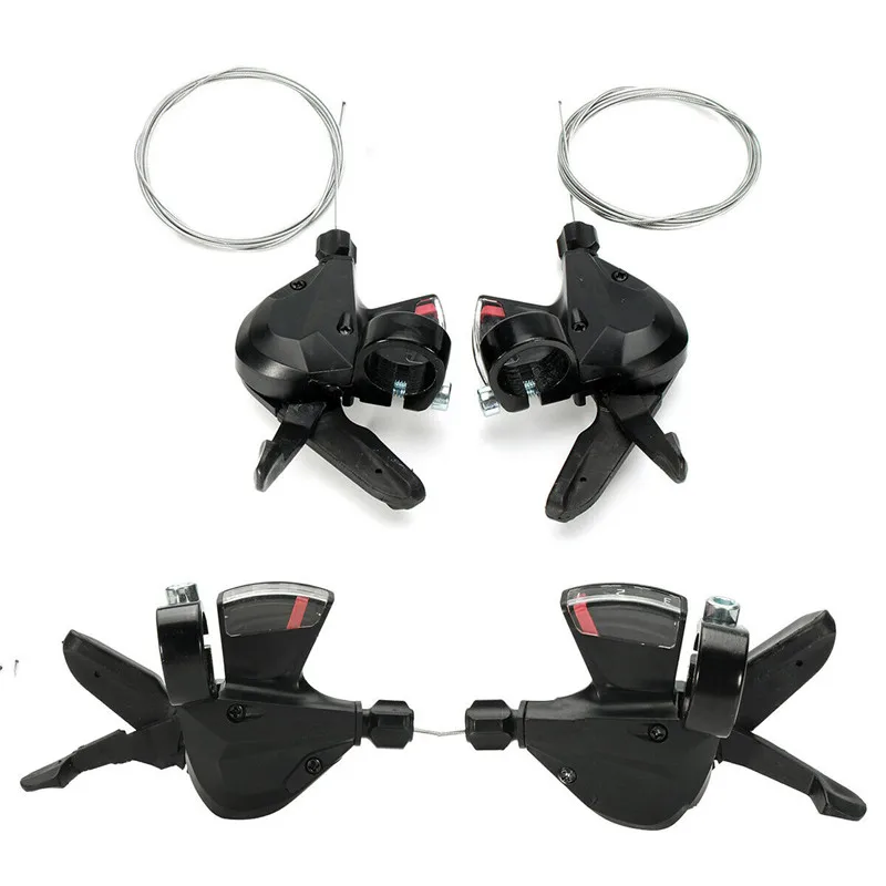 3x8 Speed Trigger Shifter Levers Right Left Aluminum SL-M310 M370 Bicycle Parts Bike Accessories |
