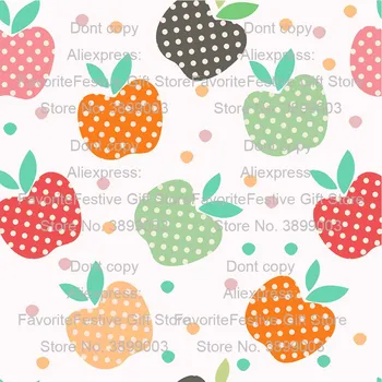 

Decoration red lime christmas Apple stretch milk Fabrics Tissue Home Textile Patchwork Quilting Sewing Cloth Crafts