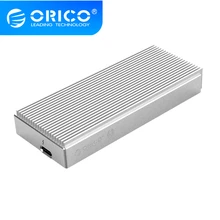 ORICO Thunderbolt 3 40 gb s NVME M 2 SSD obudowa dysku twardego 2TB pojemności rodzaj USB-C interfejsu szybkość transmisji do 40 gb s tanie tanio CN (pochodzenie) SATA 1 8 Aluminium ORICO SCM2T3-G40 Aluminum alloy Silver Gray USB Type-C JHL6340 40Gbps 2TB Max Screwing