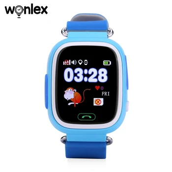 

Wonlex GW100 Smart Watches Baby GPS WIFI 2G Watch Kids SOS Help Anti-Lost Location Tracker Anti-take off Alarm Clock Locator