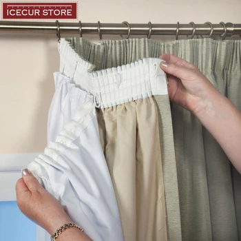 

ICECUR White Thick Blackout Lining Curtains /Thermal and waterproof Blackout Lining curtains for bedroom Living room Bedroom