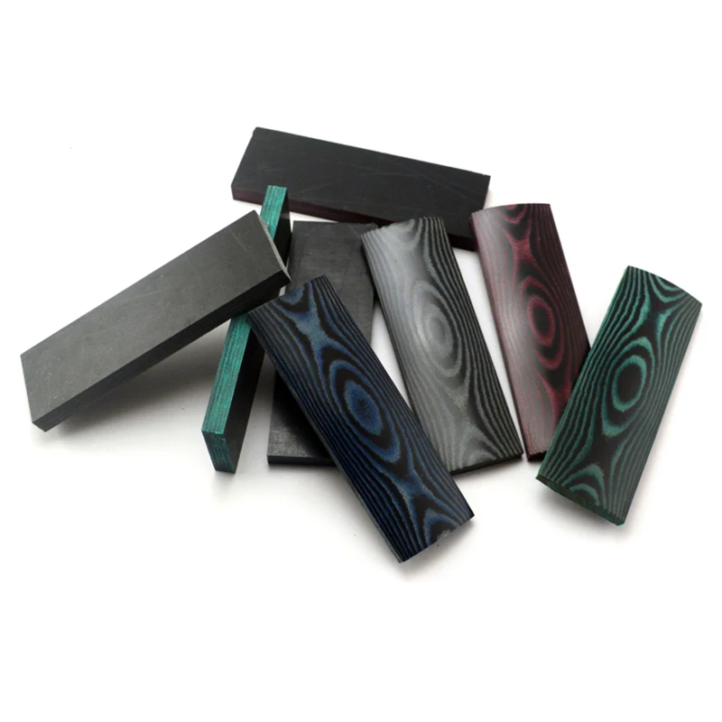 Высококачественный резак для материала Микарта ручка меч весы плиты DIY делая поставки многоцветные аксессуары для ручной работы деревянный