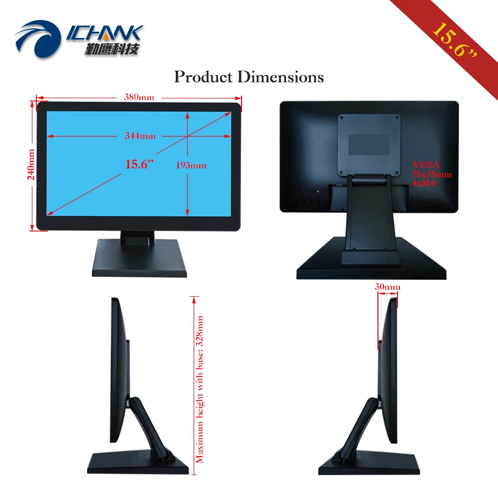 15.6 ġ ġ ũ 1920x1080p IPS HDMI Է USB     , ݼ ̽ ̽ ZP156JC-252D 