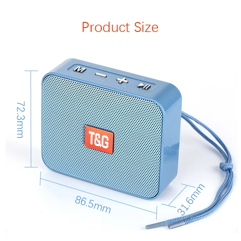 2020 New Mini Portable Bluetooth Speaker Small Wireless Music Column Subwoofer USB Speakers for Phones with TF FM Radio TG166 2020 New Mini Portable Bluetooth Speaker Small Wireless Music Column Subwoofer USB Speakers for Phones with TF FM Radio TG166