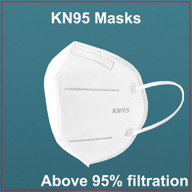 US $13.78  KN95 Masks Antivirus Disposable Pm2.5 Face Mouth Mask Flu Facia Dust Filter DHL Shipping Respirator