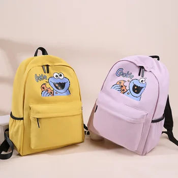 

Boy-boy backpack multi-color optional nylon cloth backpack with cartoon design college style backpack for students