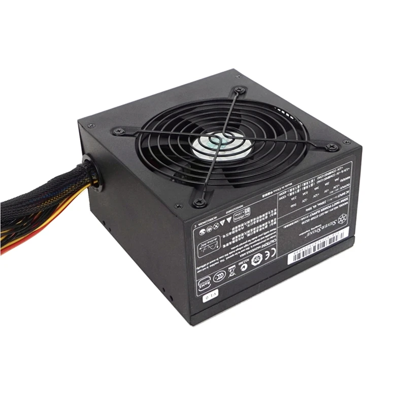 Блок питания для SilverStone ATX немодульный 80plus EU игровой бесшумный Блок питания 500 Вт блок питания SST-ST50F-ES230