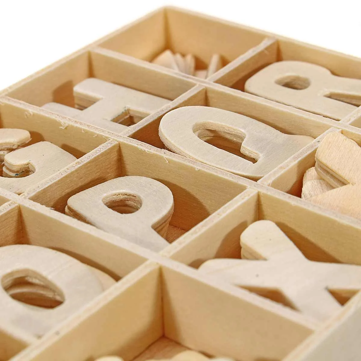 156 шт. каждый 6 шт. деревянные буквы алфавита Scrabble игрушки буквы ремесло Развивающие игрушки для детей раннего обучения подарок