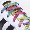 1Pair Magnetic Shoelaces Elastic Colorful Flat Shoe laces No Tie Shoelace Kids Adult Sneakers Lazy Laces One Size Fits All Shoes ► Photo 3/6