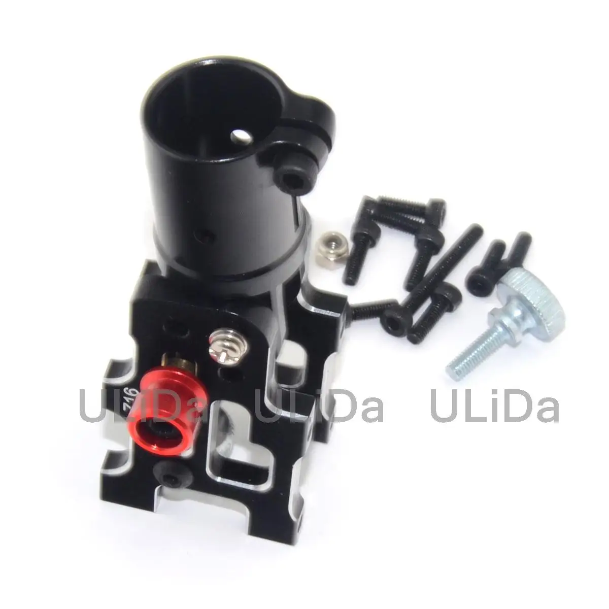 Black 4pcs 4x16 мм алюминиевый складной кронштейн Z16 V3 для автоматического DIY RC мультикоптера Дрон для защиты растений БПЛА - Цвет: Black 4pcs