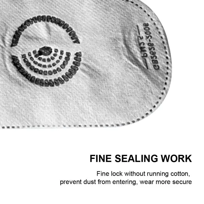 1/10/50PCS Safety Skin Mask Gasket Cotton PM2.5 P2 Respirator Mask Filter for Motorcycle Face Mask-Protection Mask Anti Dust