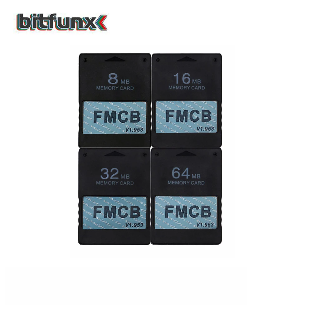  Bitfunx FMCB v1.953 8/16/32/64MB para PS2 + 35 
