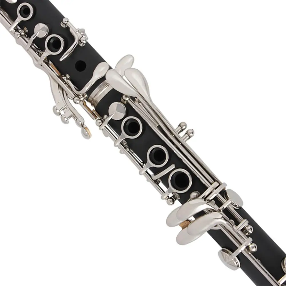binocular clarinete com pano de limpeza luvas