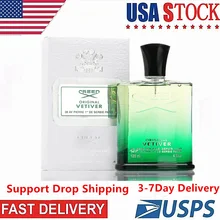 Hot Brand Men Parfum CREED ORIGINAL VETIVER  Long Lasting Natural Classical Parfum for Gentleman Spray Fragrance Parfumee