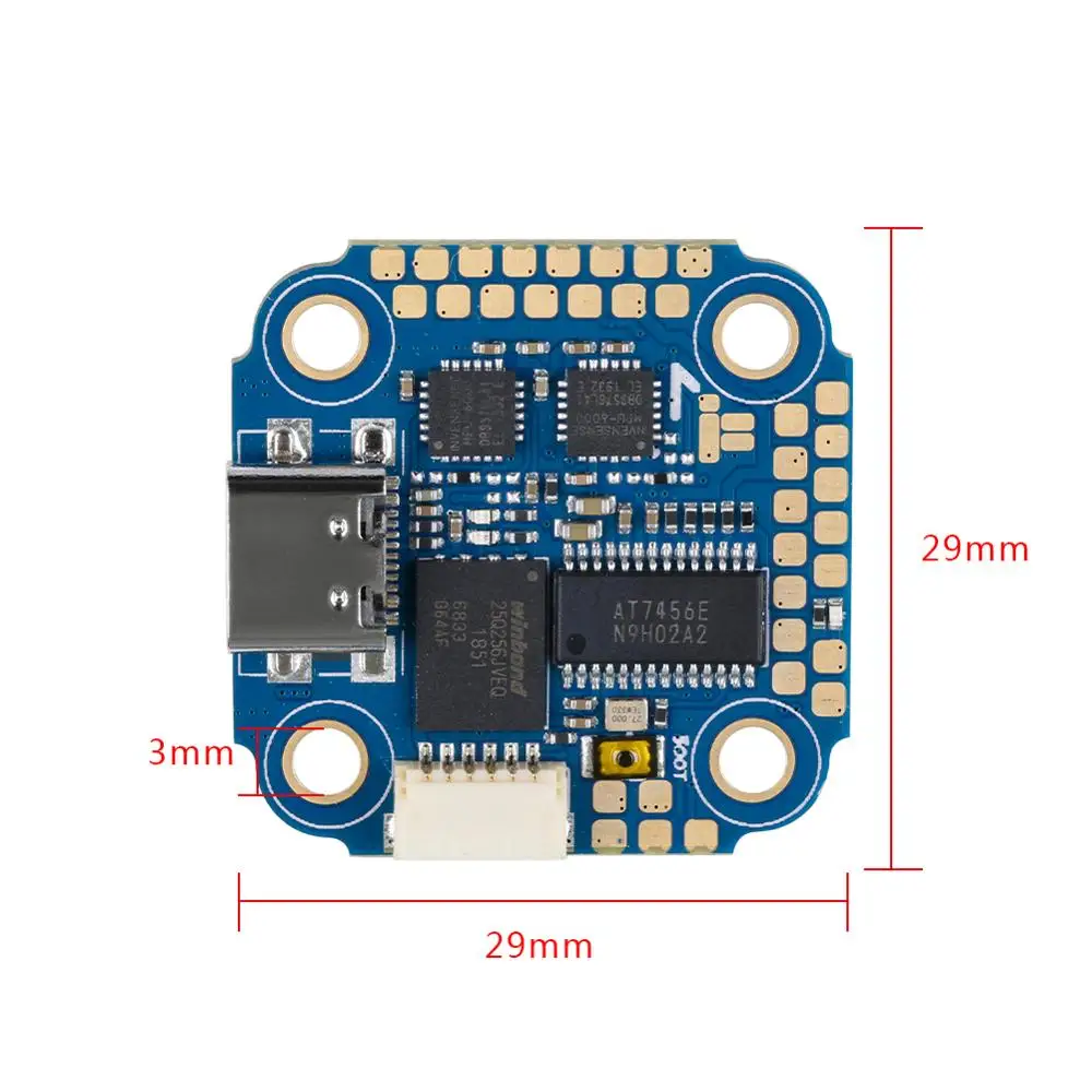 IFlight sucex-D Mini F7 2-8S TwinG Flight контроллер(ICM20689) с универсальным разъемом usb type C для DJI Digital FPV Air