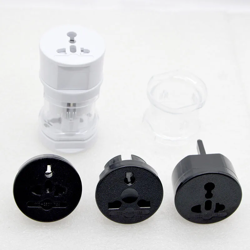 10pcs New Universal Converter Plug 100V~250V 1500W 10A US UK EU Standard Jack Multifunctional Converter Socket Free Shipping