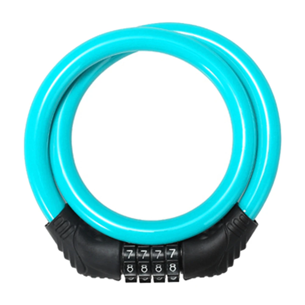 Bike Bicycle Chain Lock Combination Password Security Digital Cable Scooter Portable ENA88