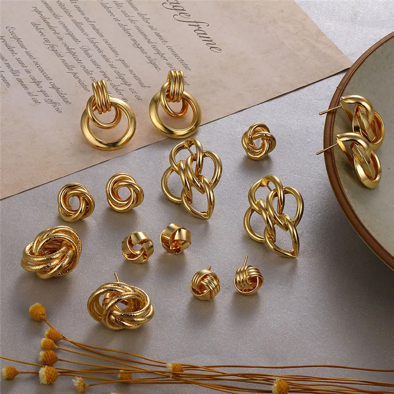 metal earring design