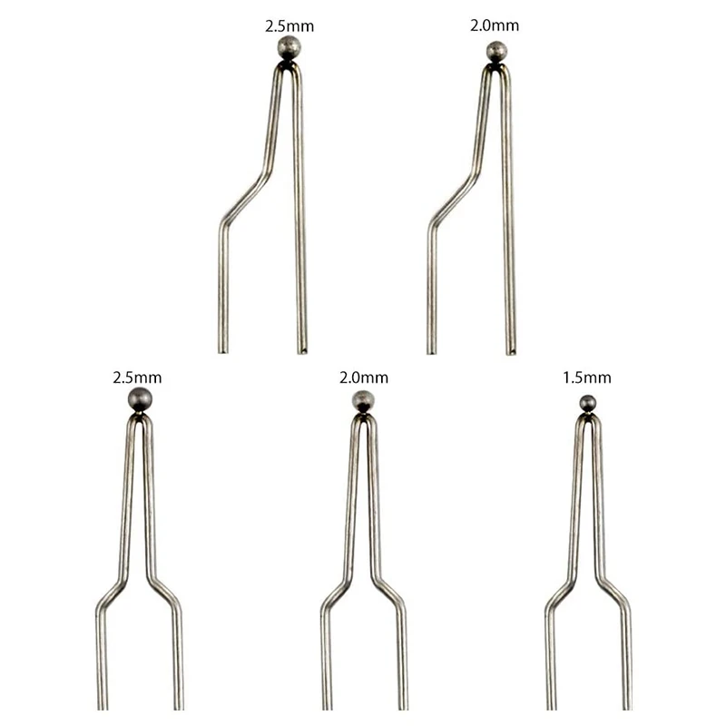 High Impedance Tips Wood Burning Wire Ball Tips 50W or 100W Professional Wood Burning Kit 5 Pcs