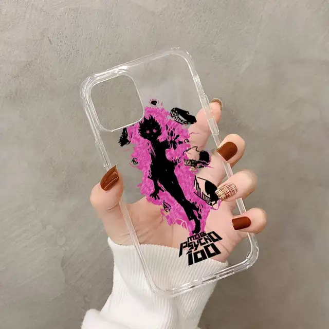 Mob Psycho 100 Anime Phone Case for iphone 13 11 12 pro XS MAX 8 7 6 6S Plus X 5S SE 2020 XR case a10