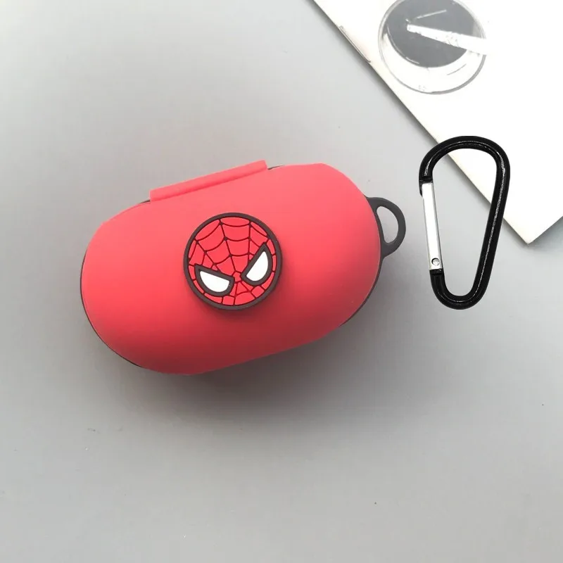 Мультяшный силиконовый чехол для наушников для samsung Galaxy Buds с крючком ударопрочный Bluetooth ультра тонкий чехол для наушников Galaxy Buds - Цвет: style 13