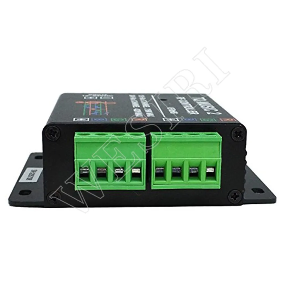 DC12V-24V 18A 6x3A Музыка 2 контроллер светодиодный RGB Музыка Звук чувствительность контроллер с RF беспроводной пульт дистанционного управления для RGB Светодиодные полосы света