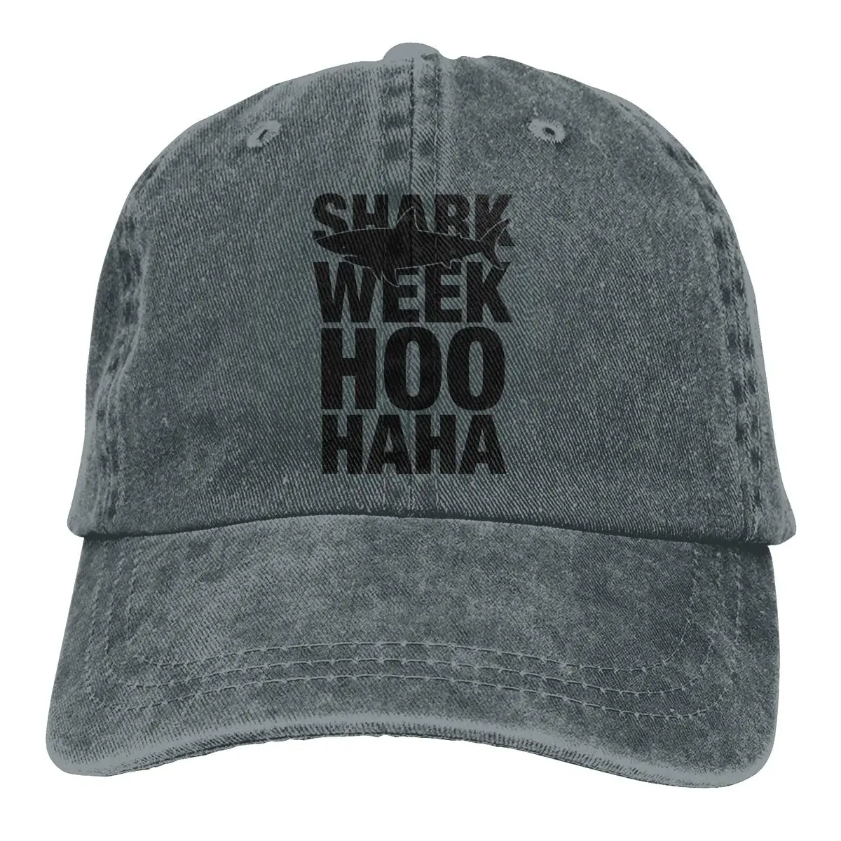 Shark Week Hoo Haha бейсболка папа шляпа Регулируемая Кепка неструктурная Шапка Кепка с козырьком