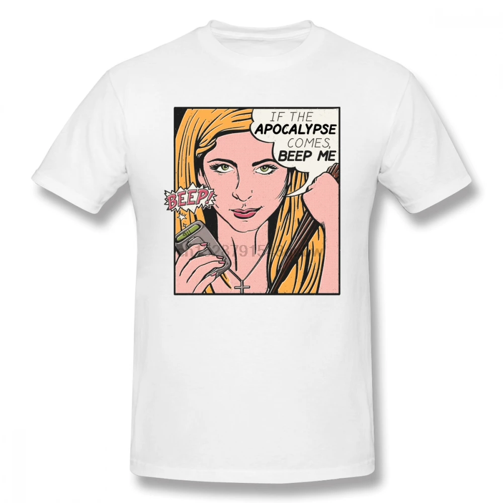 Beep Me Slayer Comics Мужская футболка дропшиппинг Досуг размера плюс хлопок короткий