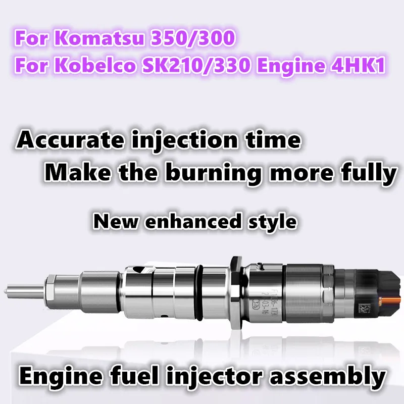 Детали для экскаватора Komatsu 350/300 инжектор Kobelco SK210/330 двигатель 4HK1 двигателя в