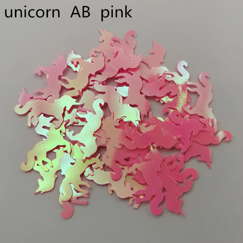 AB pink Смешанный Единорог Блестки для поделок DIY шитье одежды и ткань для пришивания на одежду Свадебные ювелирные изделия сумки домашний Декор Аксессуары - Цвет: AB pink