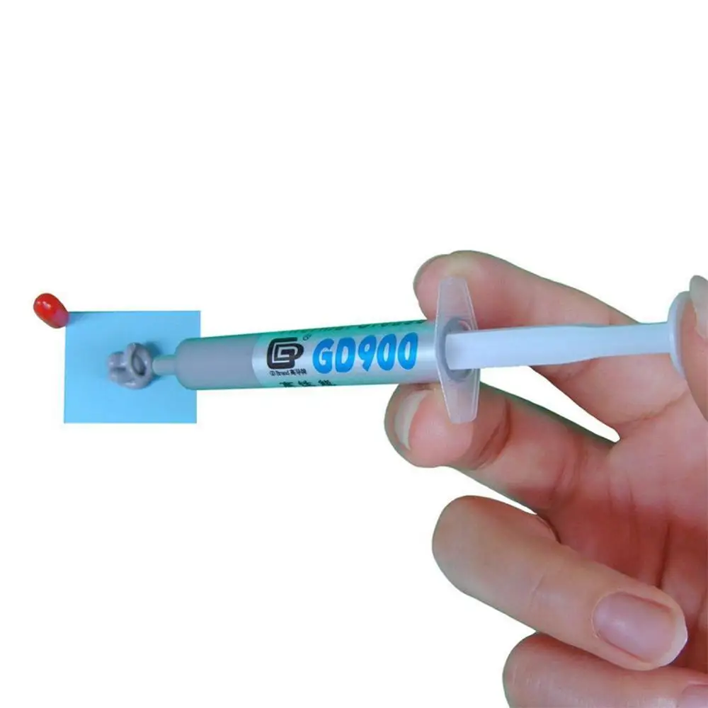 

Thermal Grease Paste Compound Silicone for Computer Desktop CPU Heatsink High Performance 3g Grey