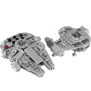 

MOC Star Series Wars set Millennium TIE Fighter Force Awakens star space wars Falcon Model building blocks Assembly Toys gift