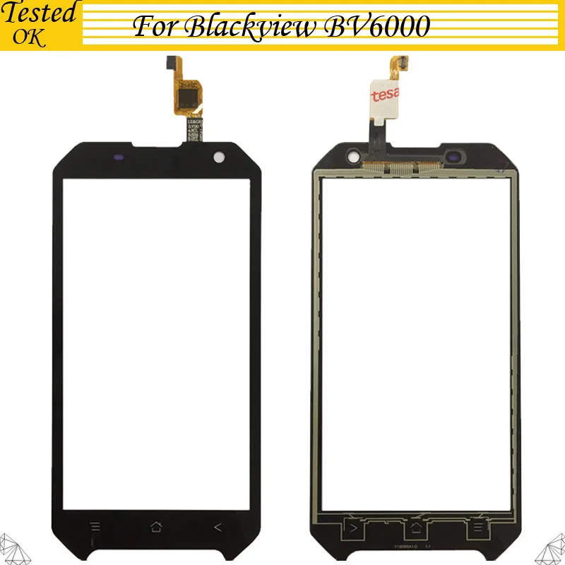 4,7 дюймовая сенсорная стеклянная панель для Blackview bv6000 BV 6000 объектив сенсорный экран дигитайзер стекло сенсор сенсорный экран