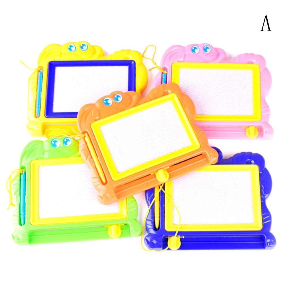 1PC New Children Writing Doodle Stencil Painting Magnetic Drawing Board Set Toy Learning & Education Toys Hobbies Gift for Kids