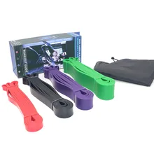 4 шт./компл. Фитнес резинок для мульти Параметры Йога Латекс резинки подвесная петля ремешок для силовых тренировок